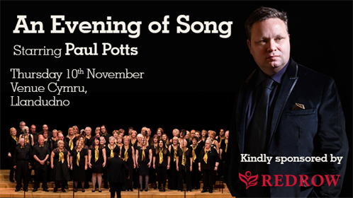 Paul Potts, Venue Cymru